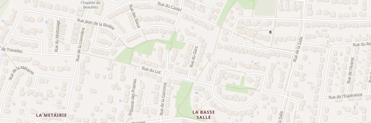 Plan du 1 Rue du Gers à Couëron