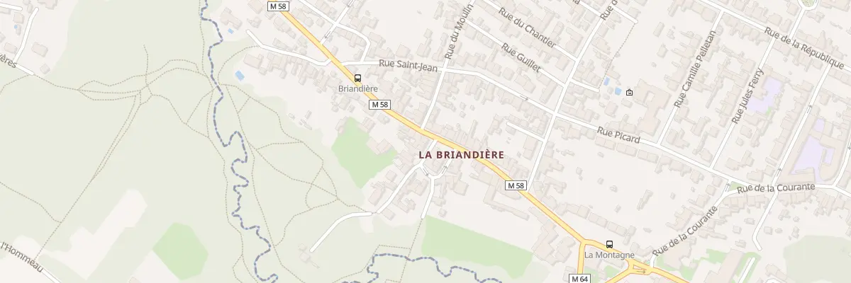 Plan du 41 Rue de la Briandière à La Montagne