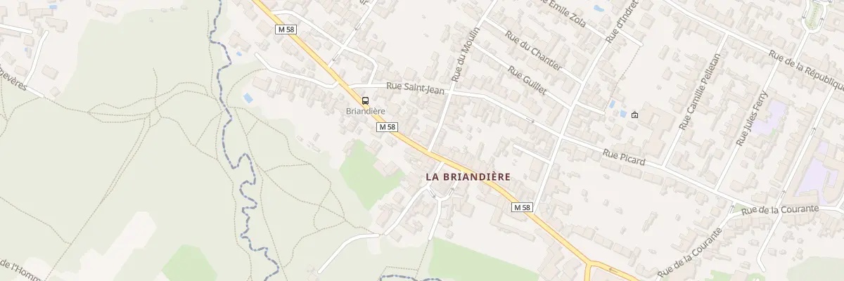 Plan du 54 Rue de la Briandière à La Montagne