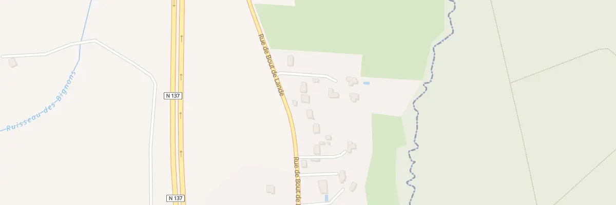 Plan du 42C Rue de Bout de Lande à Laillé