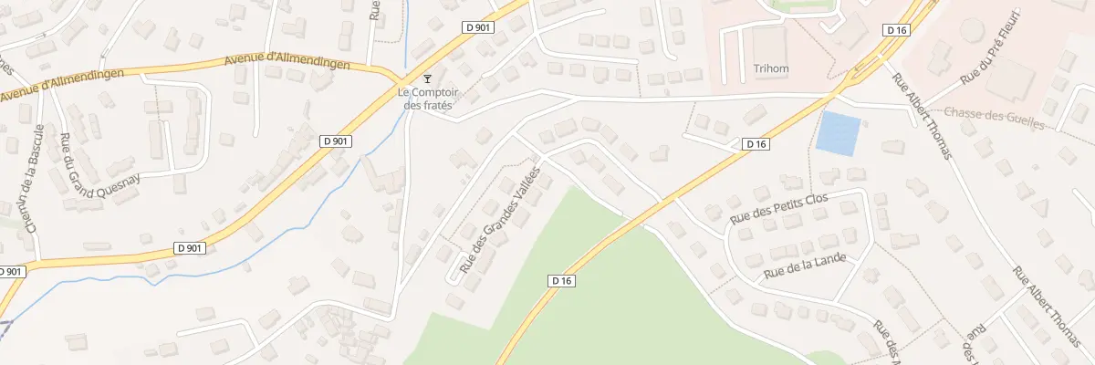 Plan du 7 Rue des Grandes Vallees Equeur à Cherbourg-en-Cotentin