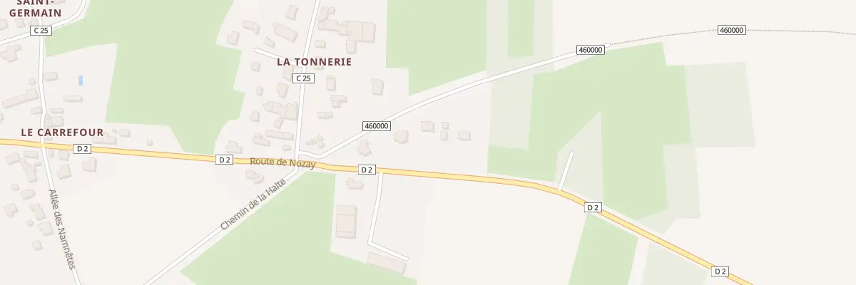 Plan du 39 Rte de Nozay à Vay