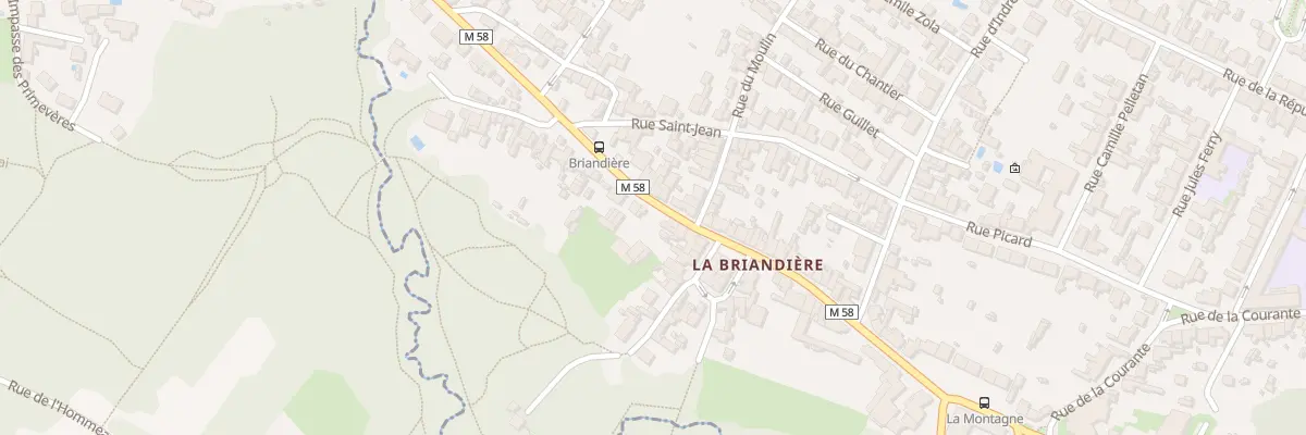 Plan du 47 Rue de la Briandière à La Montagne