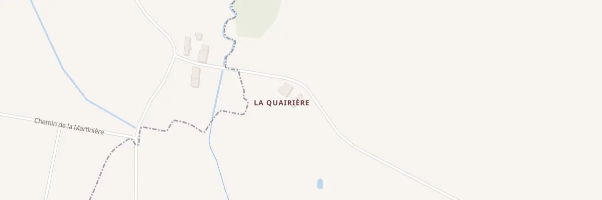 Plan du 1 La Quairière à Saint-Paul-Mont-Penit