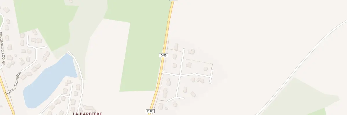Plan du 2 Res des Acacias à Epiniac