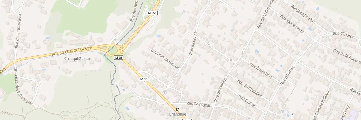 Plan du 24 Rue de Bel Air à La Montagne