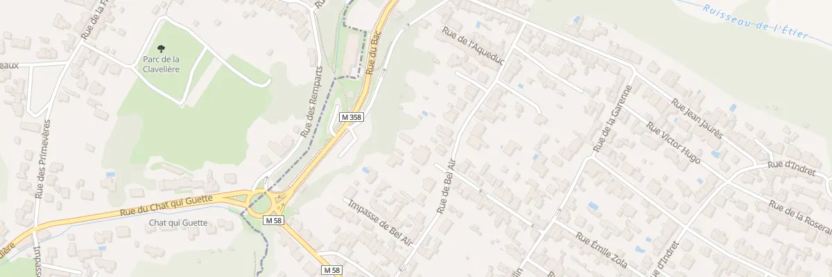 Plan du 14 Rue de Bel Air à La Montagne