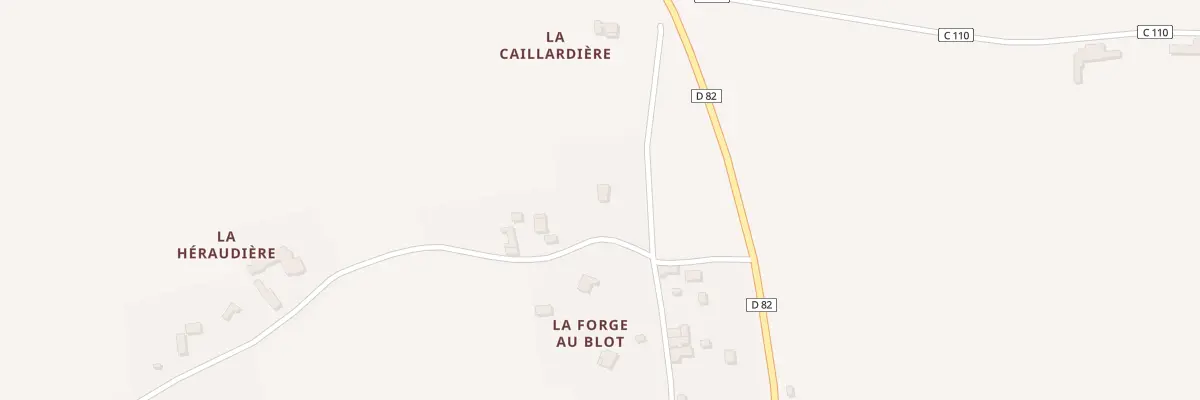 Plan du 22 La Caillardiere à Melesse