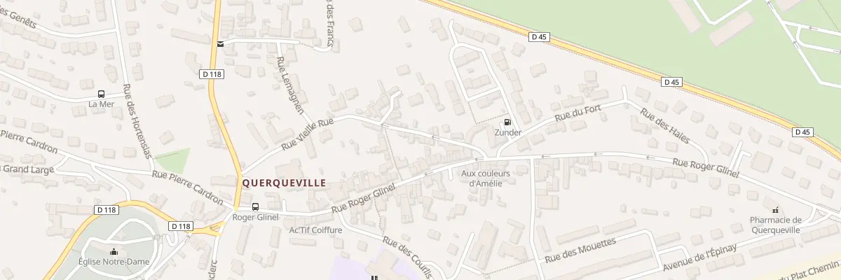 Plan du 4 Rue Vieille Rue - Querqueville à Cherbourg-en-Cotentin