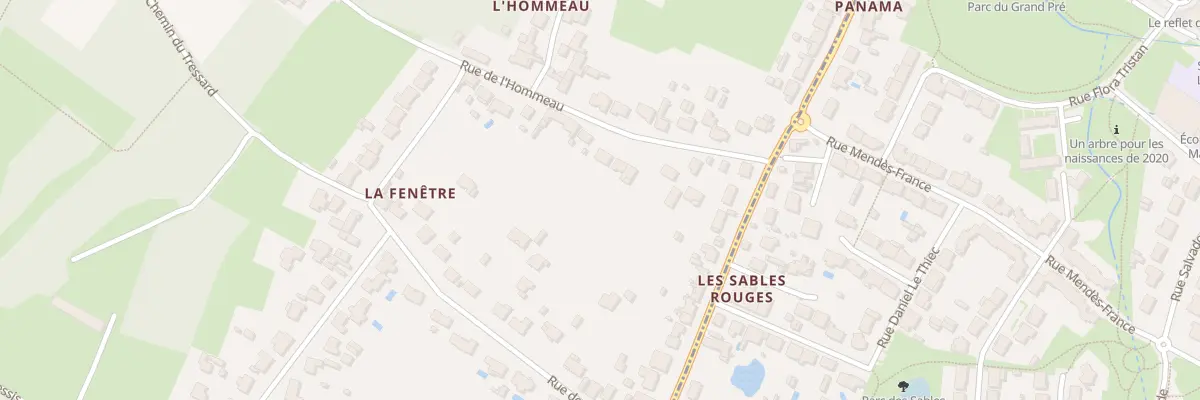 Plan du 11 Rue de l’Hommeau à Saint-Jean-de-Boiseau