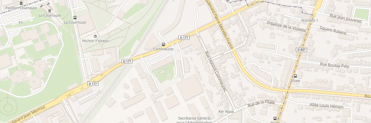 Plan du 53A Bd Jean Mermoz à Saint-Jacques-de-la-Lande