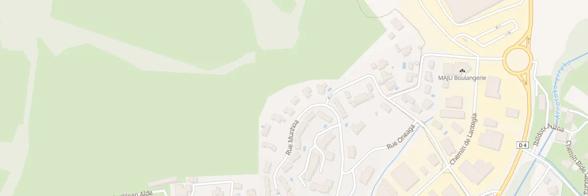 Plan du 40 Rue Munhoa à Urrugne