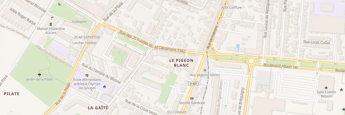 Plan du 3 Rue des Vingt-cinq Fusillés à Saint-Jacques-de-la-Lande