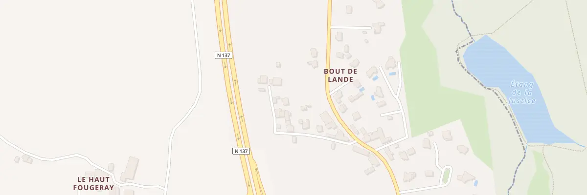 Plan du 17 Rue de Bout de Lande à Laillé