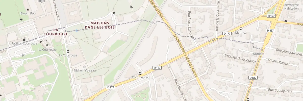 Plan du 38 Bd Jean Mermoz à Saint-Jacques-de-la-Lande