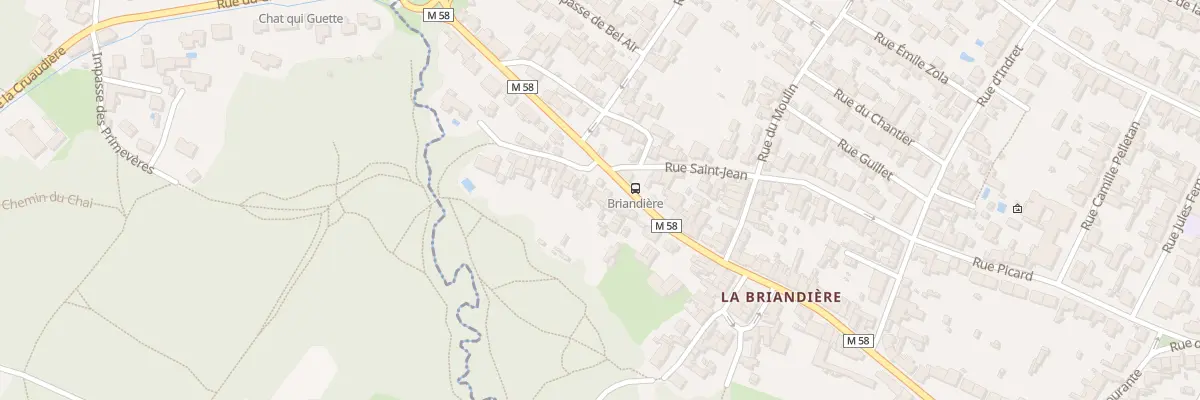 Plan du 59 Rue de la Briandière à La Montagne
