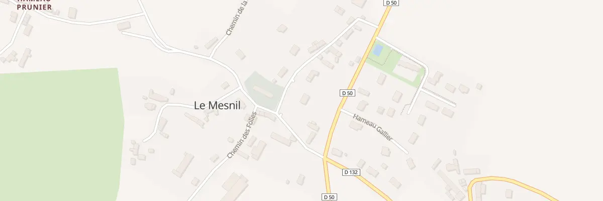 Plan du 6 Hameau Gallier au Mesnil