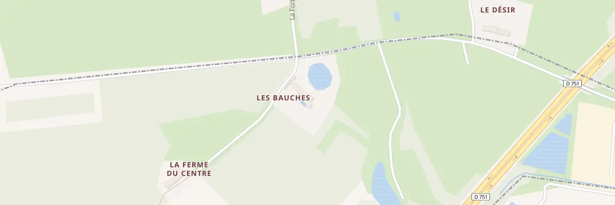 Plan du 5414 Les Bauches à Saint-Léger-les-Vignes