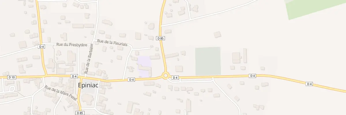 Plan du 2 Rue de la Croix Harel à Epiniac