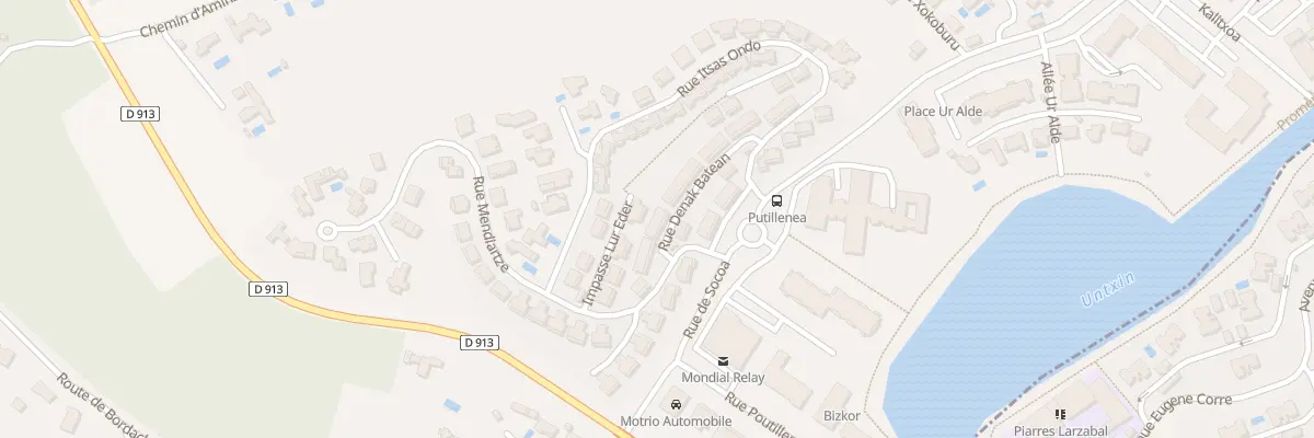 Plan du 61 Rue Itsas Ondo à Urrugne