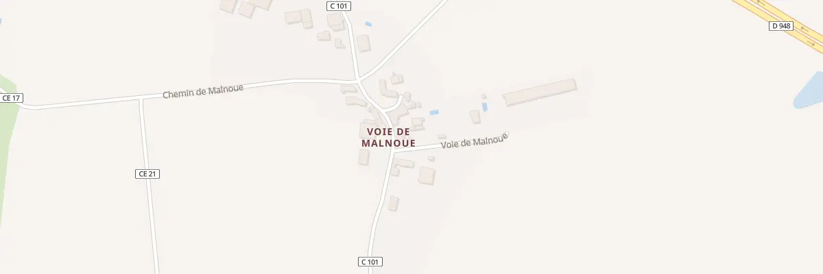 Plan du 12 Malnoue à Maché