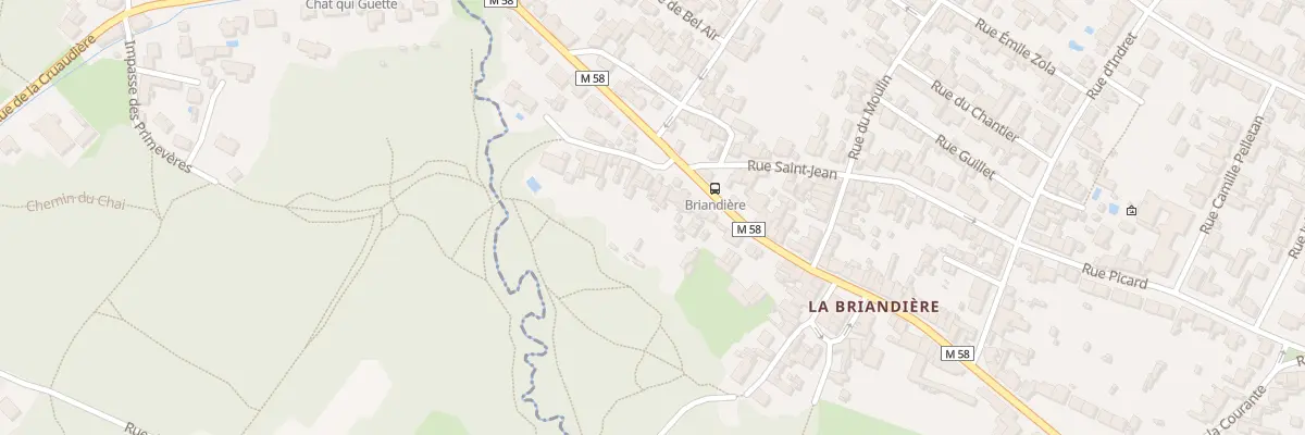 Plan du 61 Rue de la Briandière à La Montagne