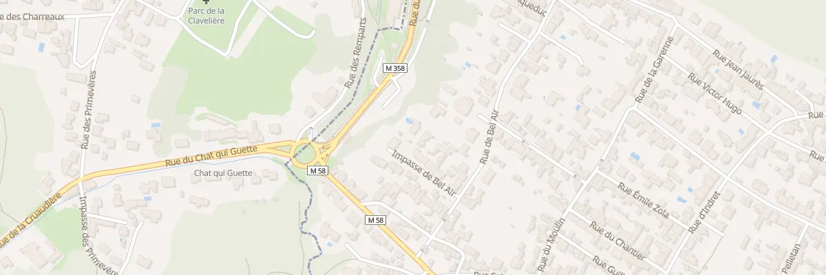 Plan du 30B Rue de Bel Air à La Montagne
