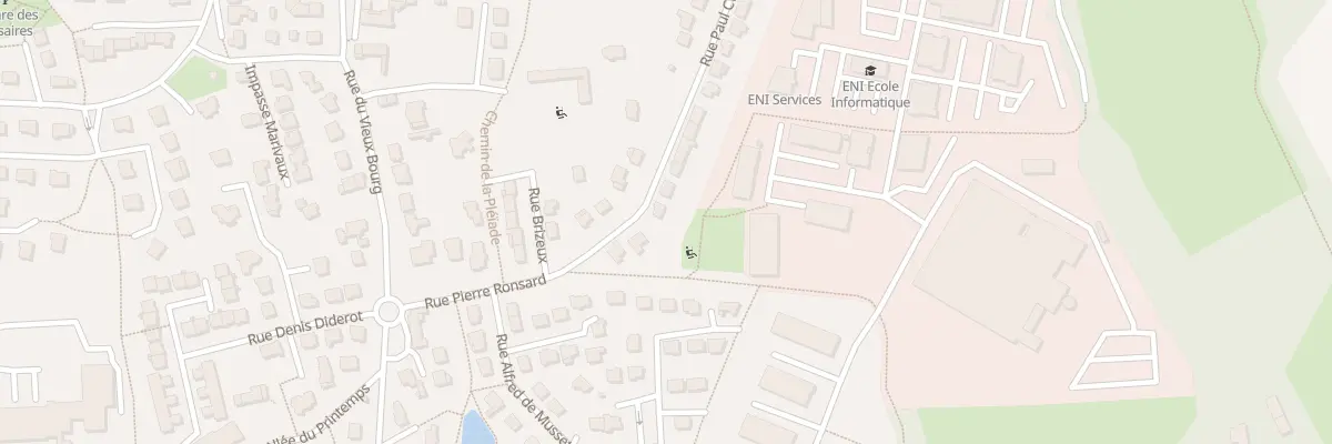 Plan du 11 Rue Pierre Ronsard à Chartres-de-Bretagne