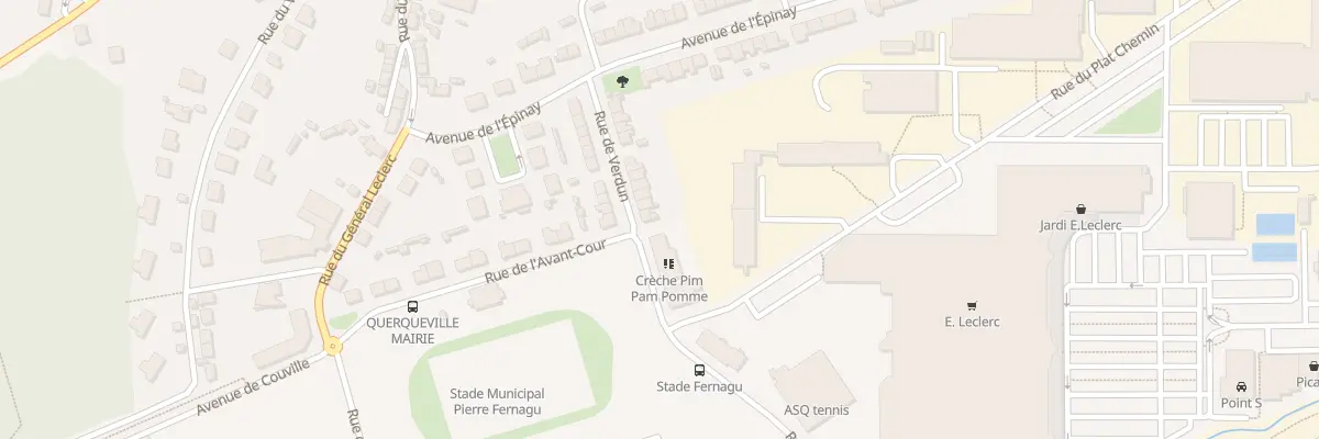 Plan du 19 Rue de Verdun - Querqueville à Cherbourg-en-Cotentin