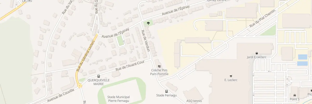Plan du 17 Rue de Verdun - Querqueville à Cherbourg-en-Cotentin