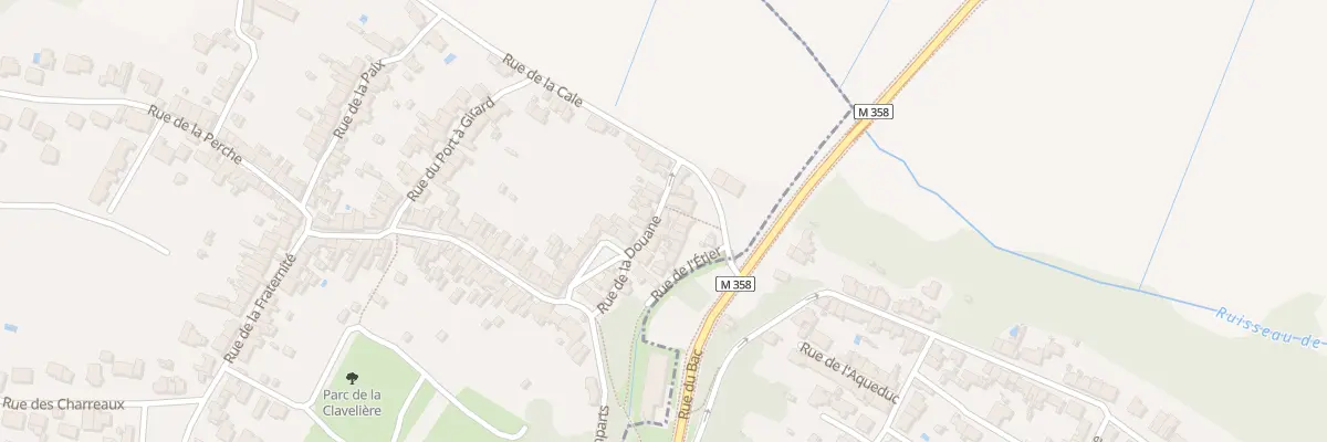 Plan du 11 Rue de la Douane à Saint-Jean-de-Boiseau