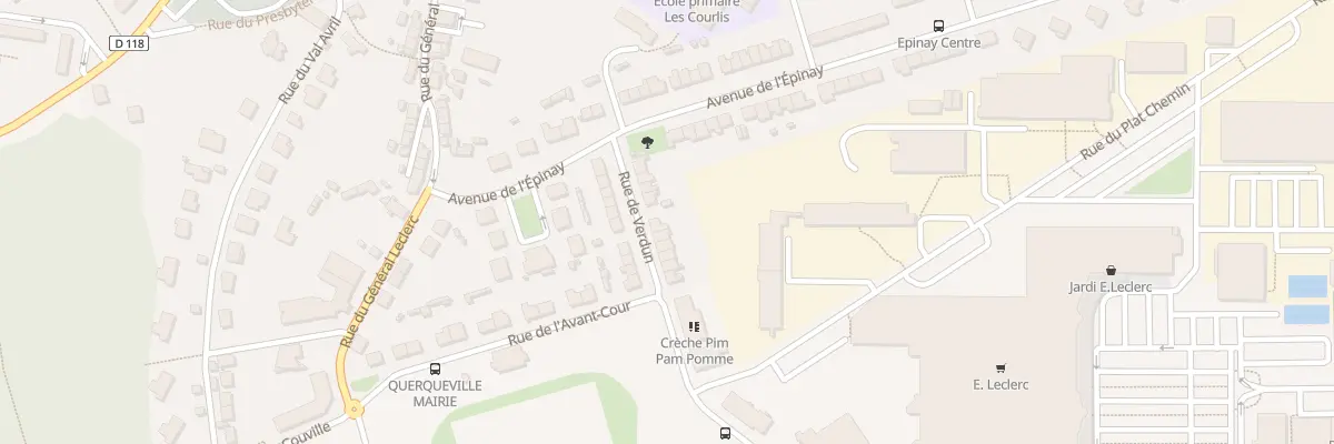 Plan du 9 Rue de Verdun - Querqueville à Cherbourg-en-Cotentin