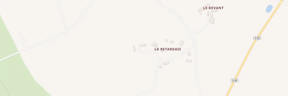 Plan du 5056 La Retardais à Trémeheuc