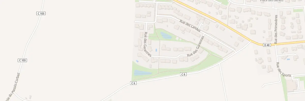 Plan du 12 Rue des Garennes à Maché