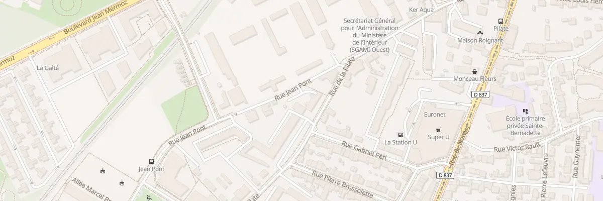 Plan du 56 Rue de la Pilate à Saint-Jacques-de-la-Lande