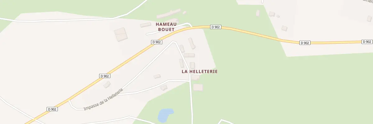 Plan du 393 Imp de la Helleterie Le Vretot à Bricquebec-en-Cotentin