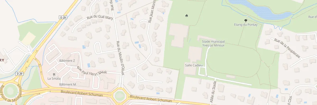Plan du 6 Rue Jean Monnet à Saint-Grégoire