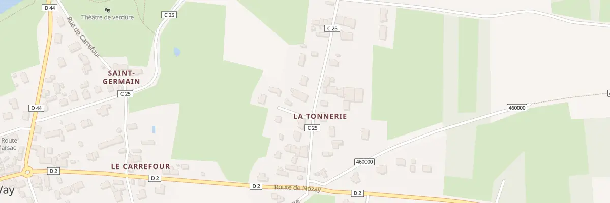 Plan du 11 La Tonnerie à Vay