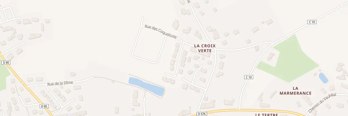 Plan du 13 Rue des Primeveres à Baguer-Pican
