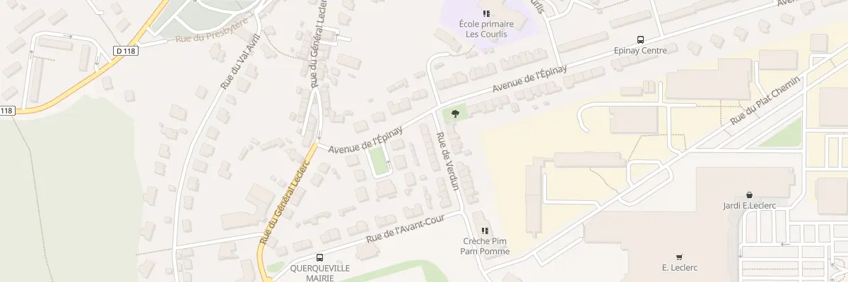 Plan du 4 Rue de Verdun - Querqueville à Cherbourg-en-Cotentin