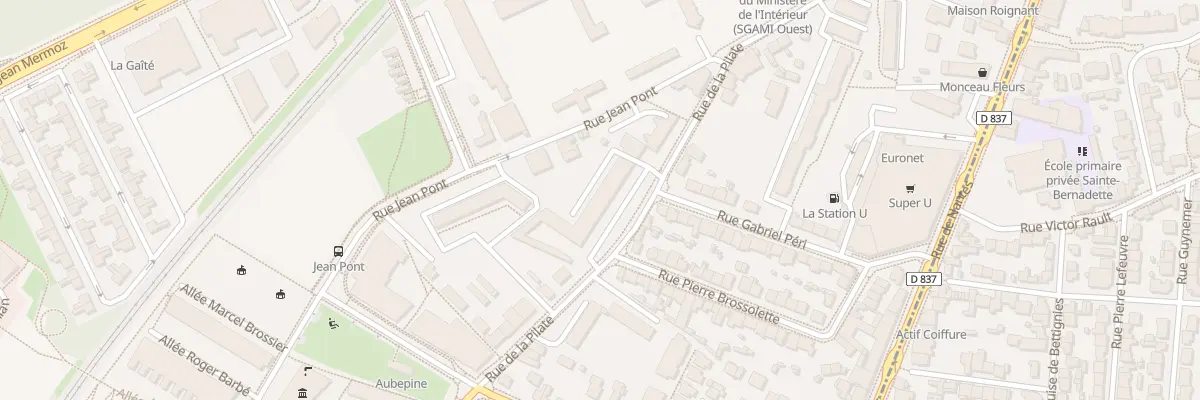 Plan du 66 Rue de la Pilate à Saint-Jacques-de-la-Lande