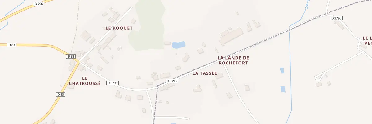 Plan du 63 La Tassee à Trémeheuc
