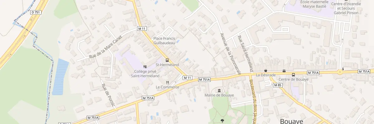 Plan du 7 Rue de l’Ancienne Eglise à Bouaye