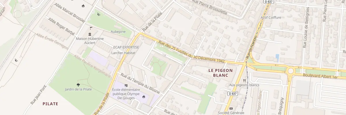Plan du 19 Rue des Vingt-cinq Fusillés à Saint-Jacques-de-la-Lande