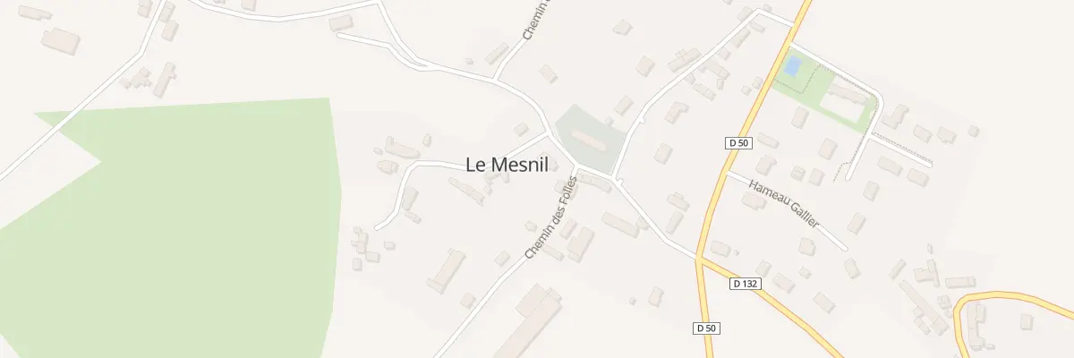 Plan du 5 Village de l’Eglise au Mesnil