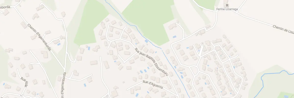 Plan du 18 Rue Jean-Baptiste Elissamburu à Urrugne