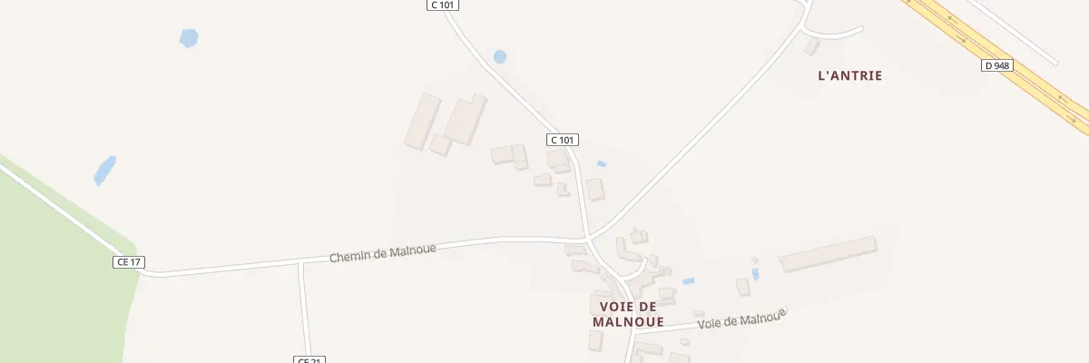 Plan du 19 Malnoue à Maché
