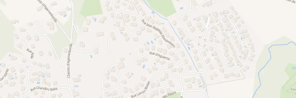 Plan du 8 Rue d’Aguerria à Urrugne
