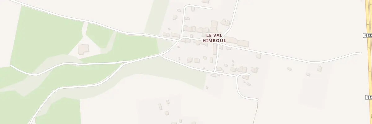 Plan du 2 Le Val Himboul à Pléchâtel