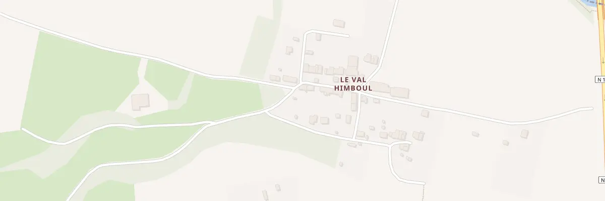 Plan du 20 Le Val Himboul à Pléchâtel